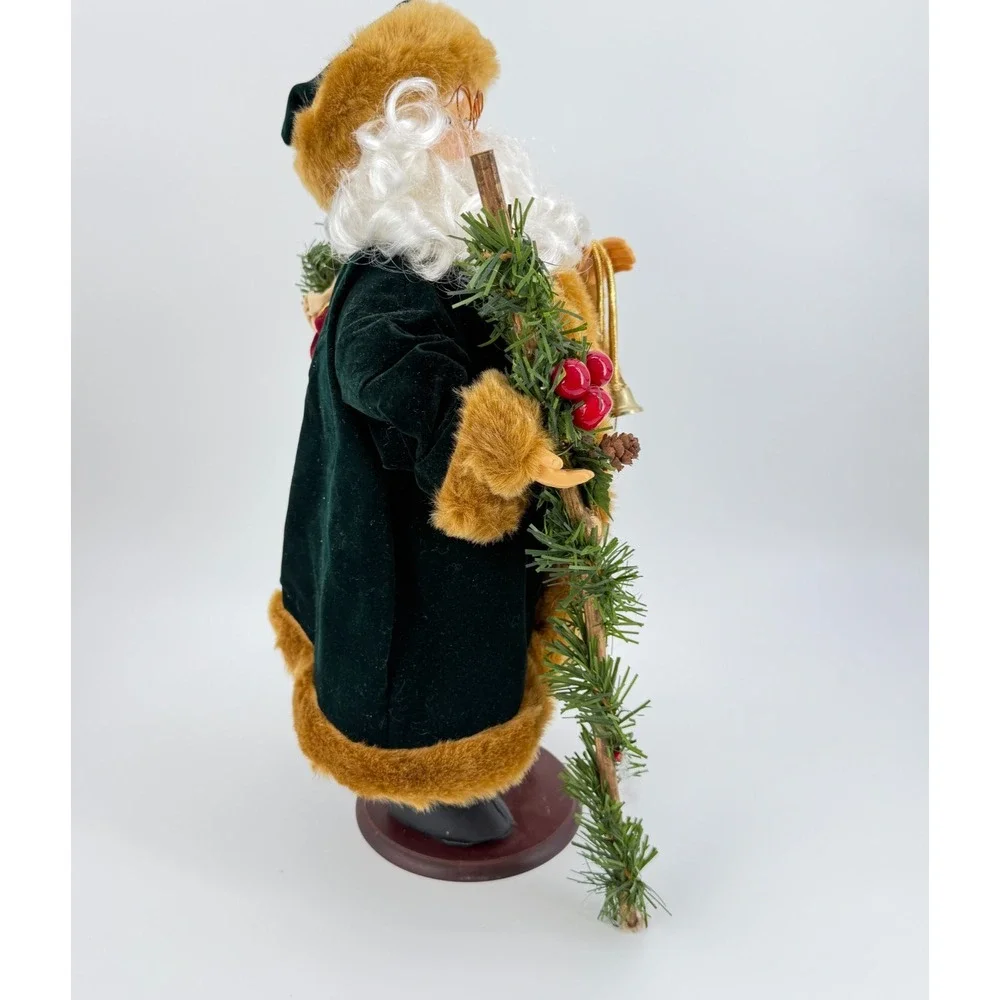 Rustic Woodland Santa Claus Figure 16